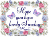 hopeyouhavealovelysunday.gif